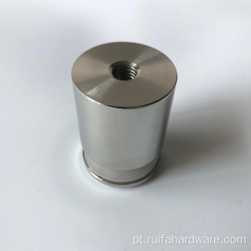 Suporte de ponto de vidro chanfrado para a porta do chuveiro